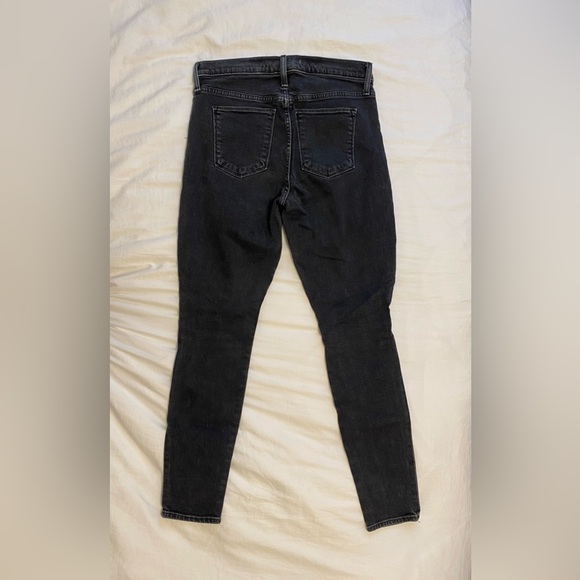 Gap Black Washed Skinny Jeans 30L - Picture 3 of 5
